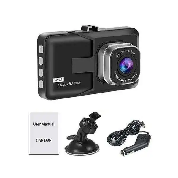 Teceye Dashcam pour voiture Full HD - Caméra de tableau de bord - Mode  stationnement 