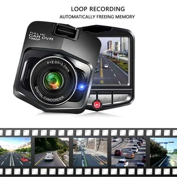 Full Hd 1080p Dash Cam Enregistreur vidéo Conduite pour l'enregistrement  avant et arrière voiture nuit grand angle Dashcam enregistrement vidéo  voiture Dvr