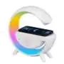 Chargeur induction caméra espion HD Wifi Lampe haut-parleur Bluetooth 