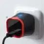 Chargeur Rouge USB Caméra Espion invisible 4K WiFi Vision à infrarouge